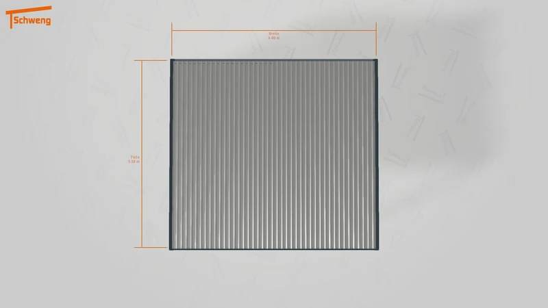 #DE Schweng Flachdachcarport C600 (ID jjrm8x) #MTG