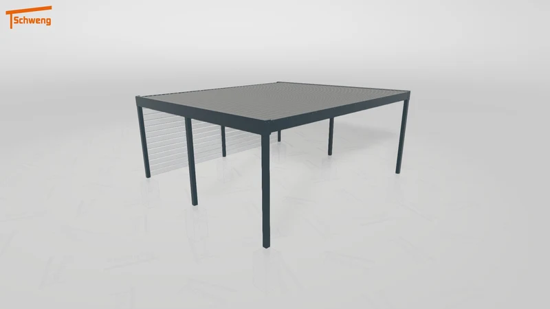 #DE Schweng Flachdachcarport C600 (ID 857zp5) #MTG