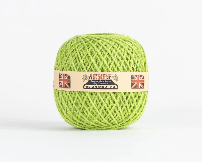 Nutscene | Heritage Jutegarn in Lime 130 m