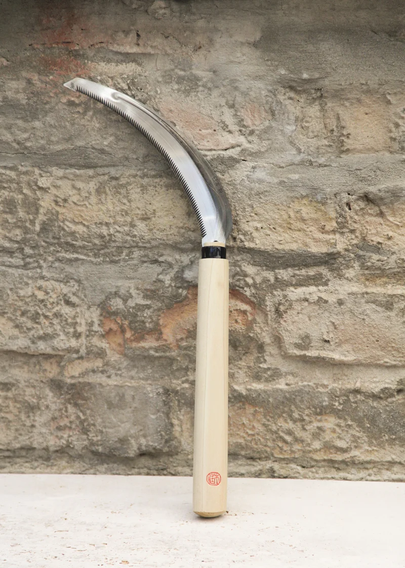 Niwaki | 'Herbaceous Sickle' Nokogama Reissichel aus Carbonstahl 32 cm