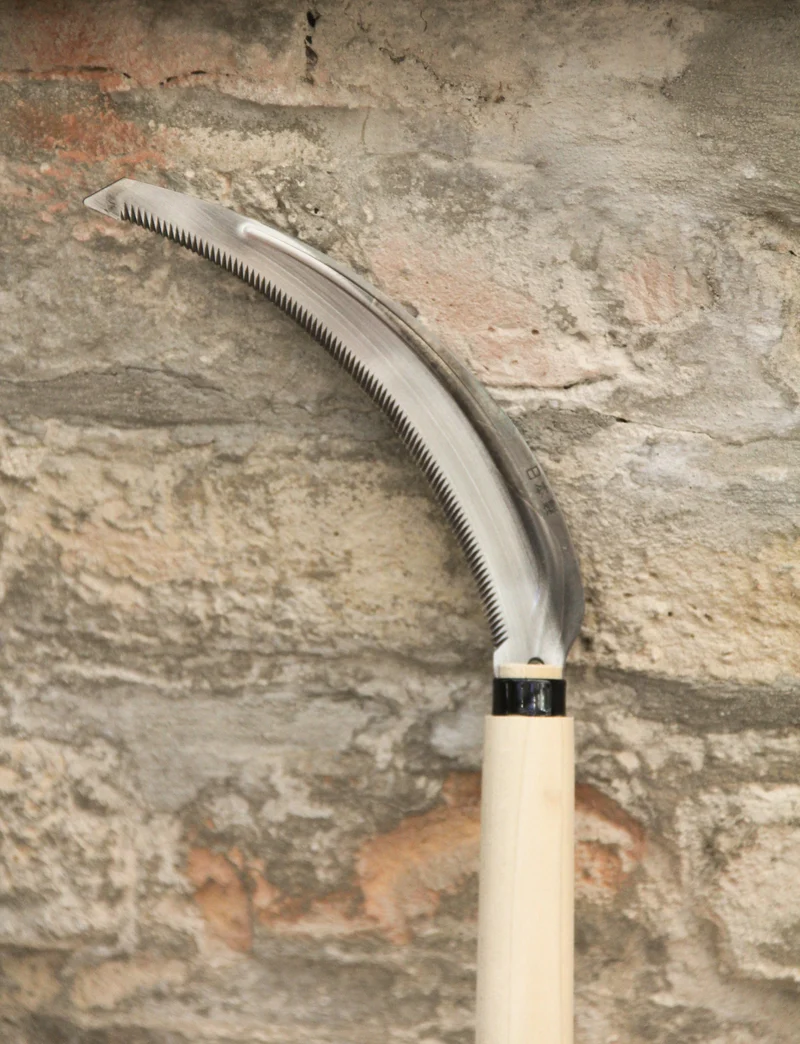 Niwaki | 'Herbaceous Sickle' Nokogama Reissichel aus Carbonstahl 32 cm