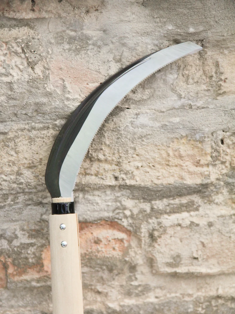 Niwaki | 'Herbaceous Sickle' Nokogama Reissichel aus Carbonstahl 32 cm