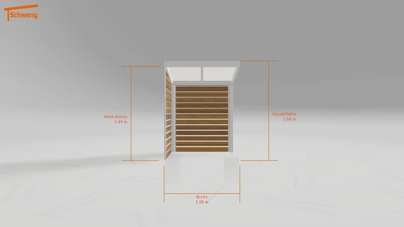 #DE Schweng Terrassenüberdachung S350 (ID 42wnzg)