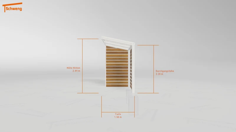 #DE Schweng Terrassenüberdachung S350 (ID 42wnzg)
