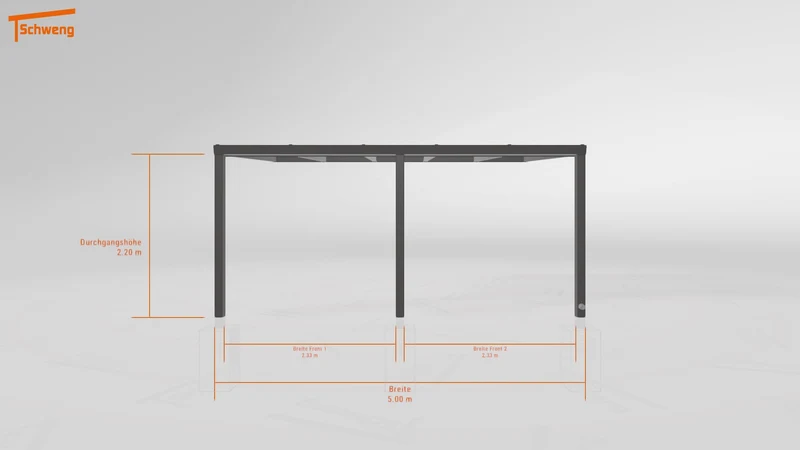 #DE Schweng Terrassenüberdachung S350 (ID pbpn97)