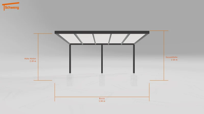 #DE Schweng Terrassenüberdachung S350 (ID pbpn97)