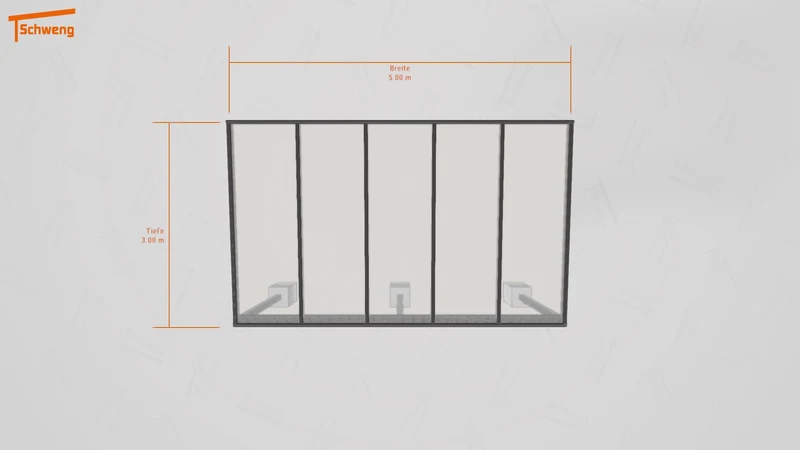 #DE Schweng Terrassenüberdachung S350 (ID pbpn97)