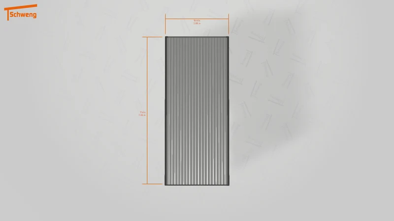 #DE Schweng Flachdachcarport C600 (ID n5mp9r)