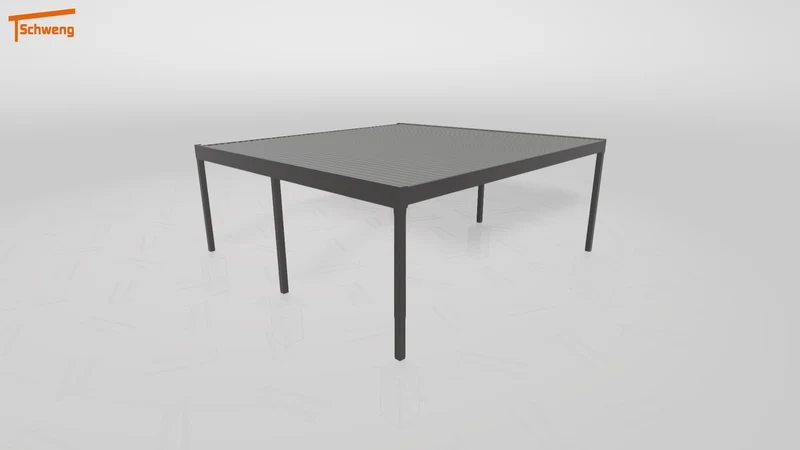#DE Schweng Flachdachcarport C600 (ID k2jzwp)