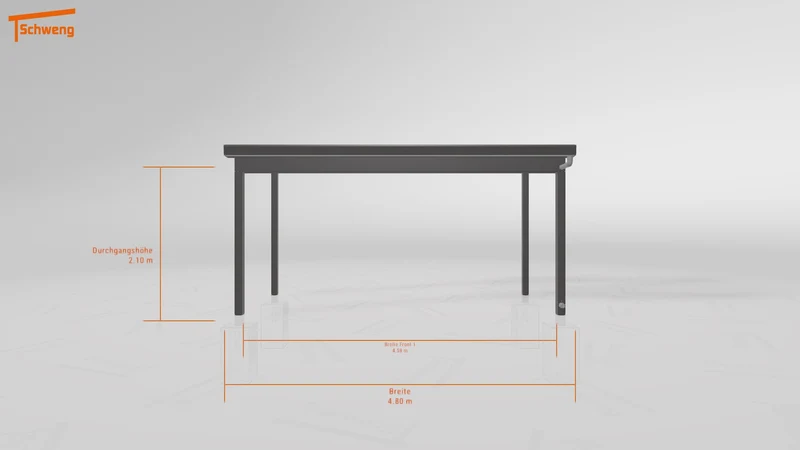 #DE Schweng Pultdachcarport S400 (ID n5mpwr) #MTG
