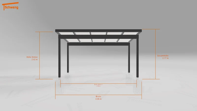 #DE Schweng Pultdachcarport S400 (ID n5mpwr) #MTG