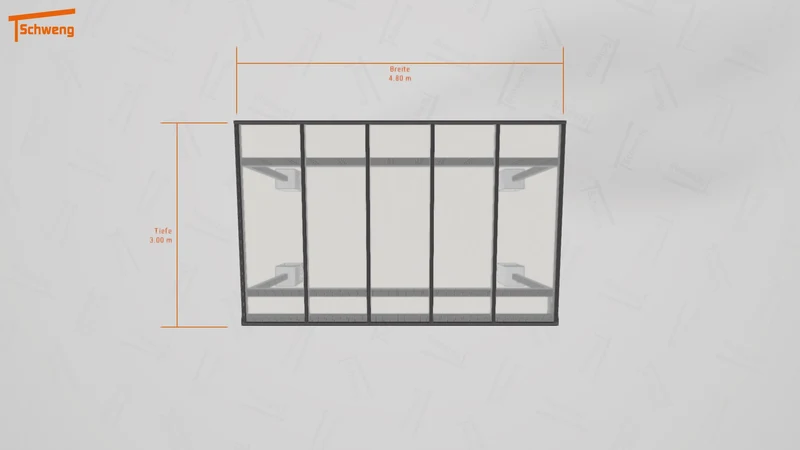 #DE Schweng Pultdachcarport S400 (ID n5mpwr) #MTG