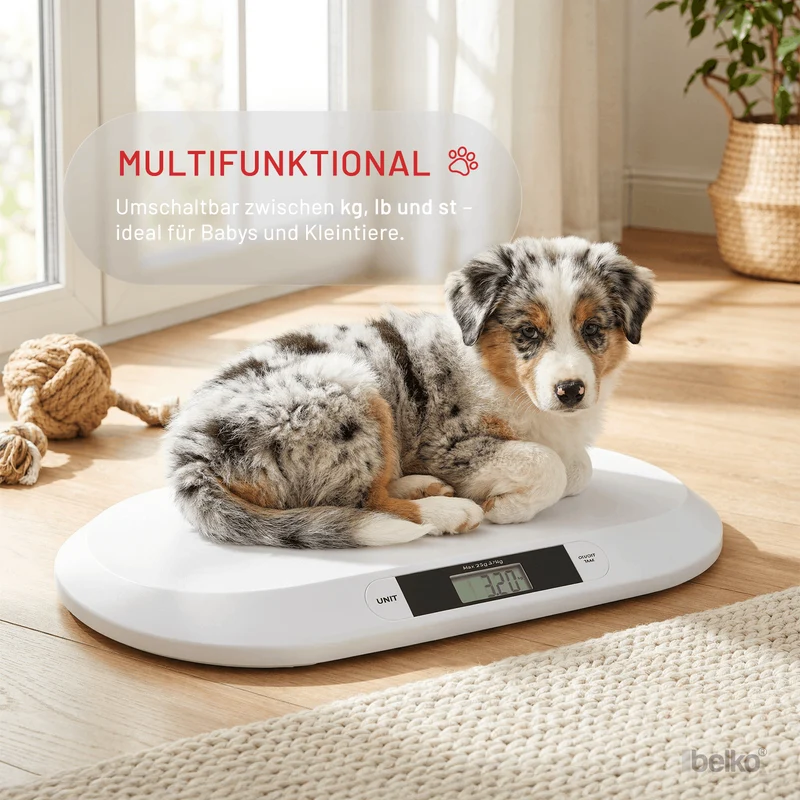 Belko® Elektronische Babywaage bis 20 kg
