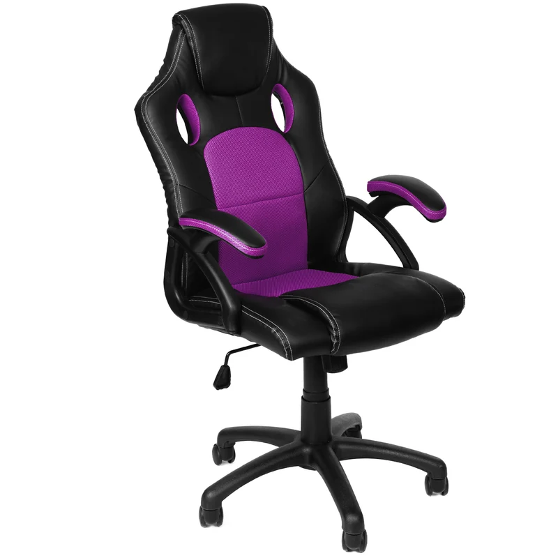 P24® Bürostuhl in Racing Optik (Farbe Wählbar)