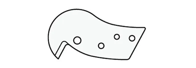 FELCO C16/5 Ersatz-Messer