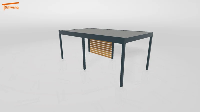 #DE Schweng Flachdachcarport C600 (ID 33jvjn)