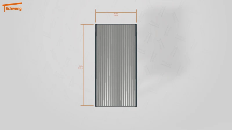 #DE Schweng Flachdachcarport C600 (ID 33jvjn)