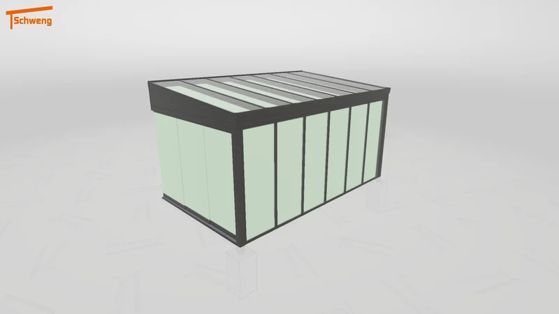 #DE Schweng Terrassenüberdachung S400 (ID w3x9yy)