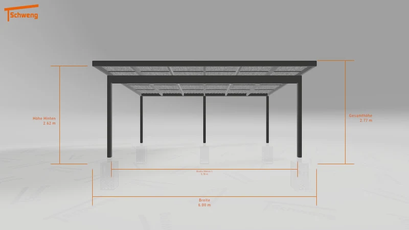 #DE Schweng Pultdachcarport S400 (ID bkp3jb)