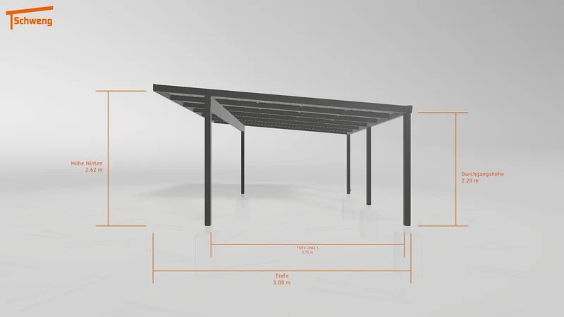 #DE Schweng Pultdachcarport S400 (ID bkp3jb)