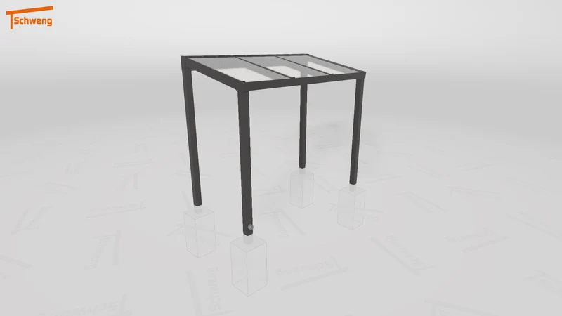 #DE Schweng Terrassenüberdachung S350 (ID 77brmz)