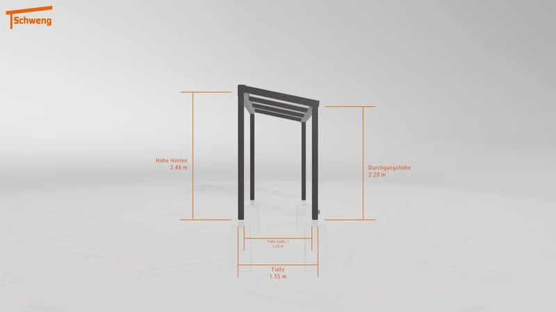 #DE Schweng Terrassenüberdachung S350 (ID 77brmz)