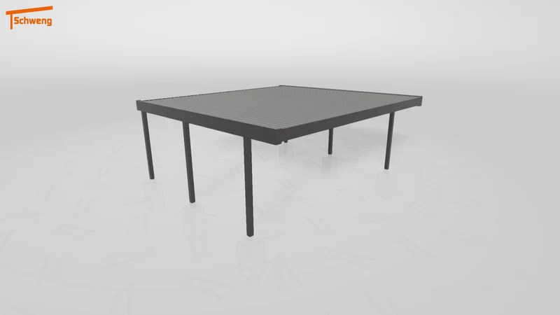 #DE Schweng Flachdachcarport C600 (ID 42wnjg) #MTG