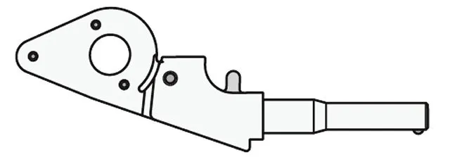 FELCO 7/1 Griff für Klinge