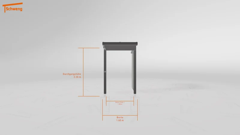 #DE Schweng Terrassenüberdachung S350 (ID 2q8pgy)