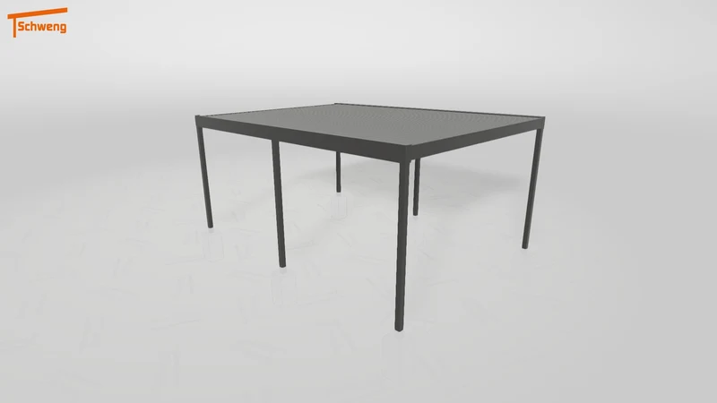 #DE Schweng Flachdachcarport C600 (ID 33jvgp)