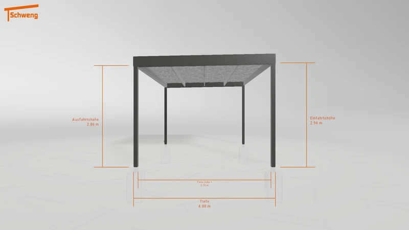 #DE Schweng Flachdachcarport C600 (ID jj8w3q) #MTG