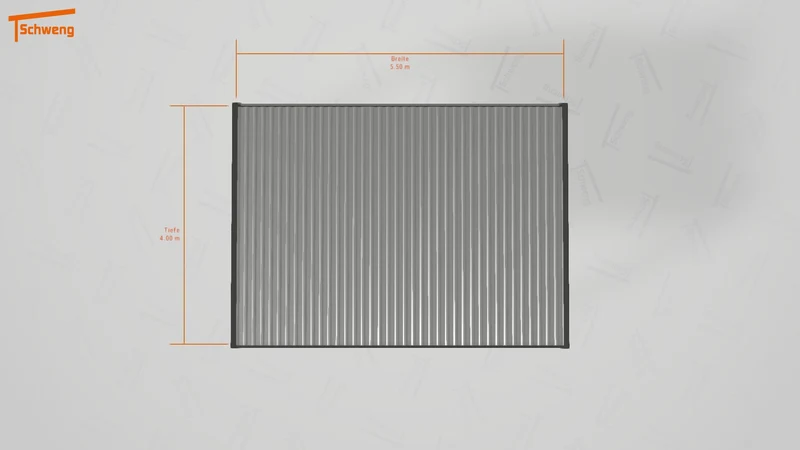 #DE Schweng Flachdachcarport C600 (ID bkp37b) #MTG
