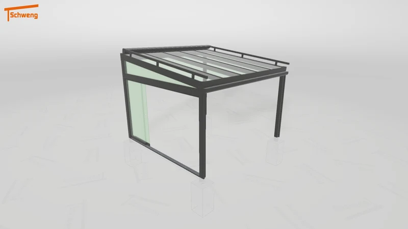 #DE Schweng Terrassenüberdachung S400 (ID 2q8pjy)