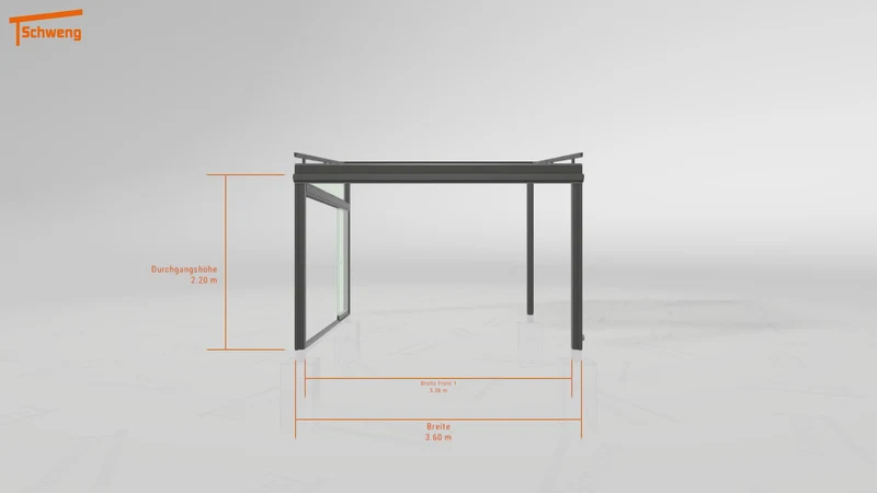 #DE Schweng Terrassenüberdachung S400 (ID 2q8pjy)