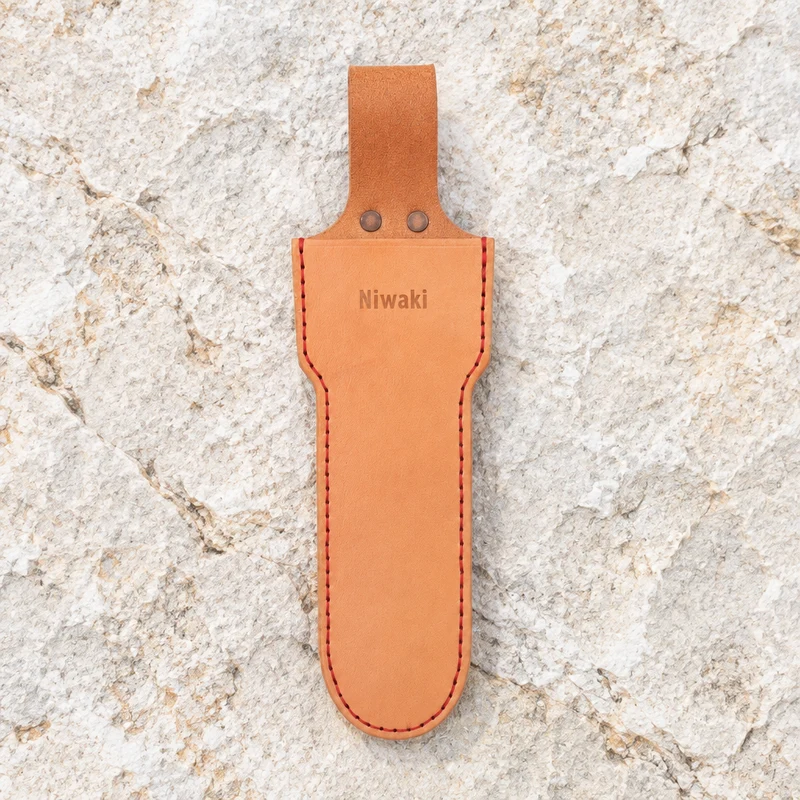 Niwaki | 'Long Holster' Lederschutzhülle für große Scheren 28.4 × 8.2 cm