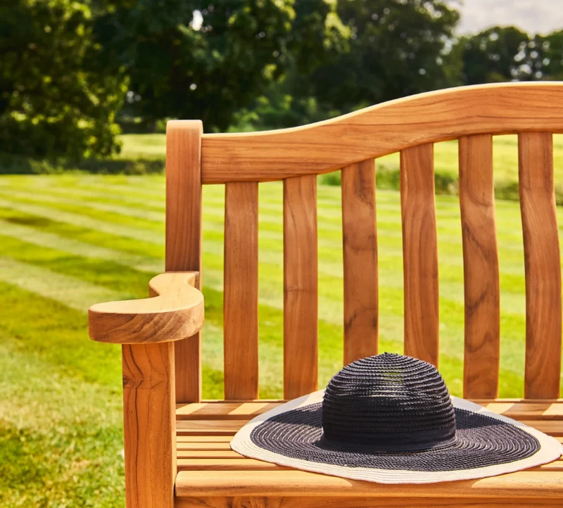 Alexander Rose | 'Teak Wood Turnberry Bench' Gartenbank 129 cm