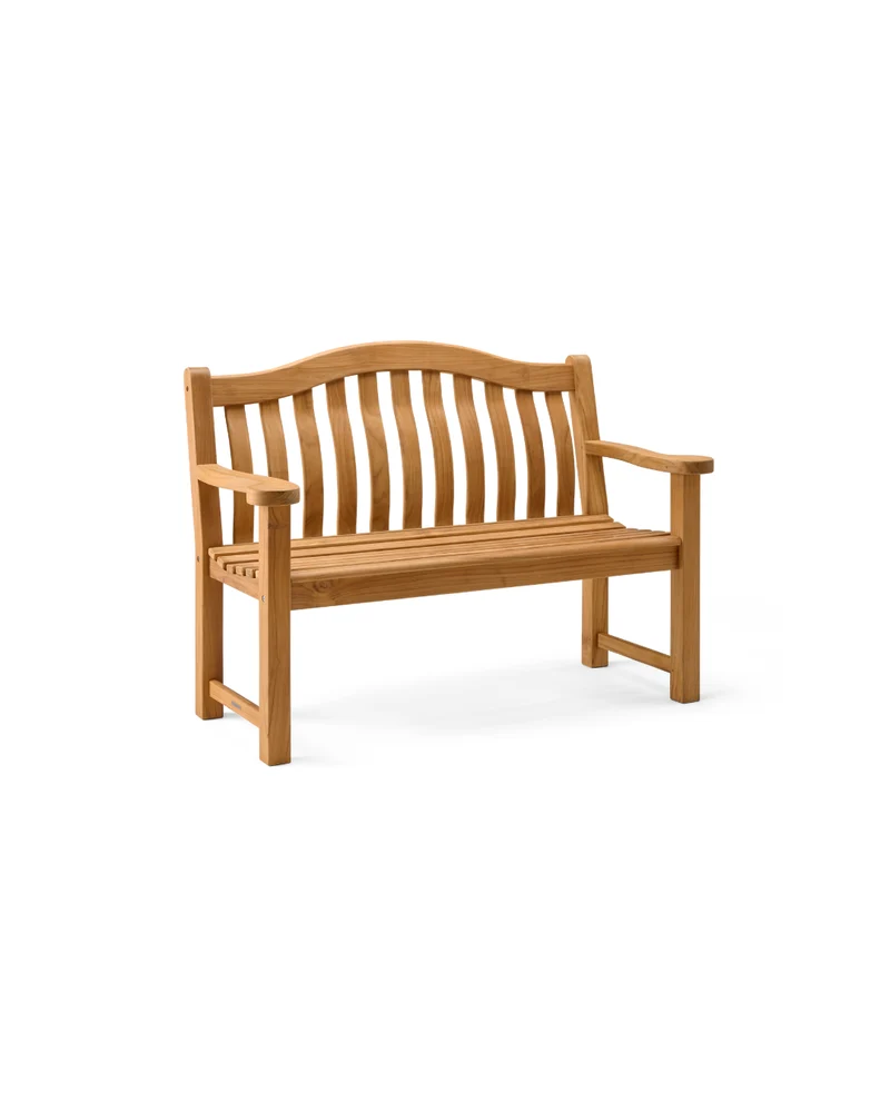 Alexander Rose | 'Teak Wood Turnberry Bench' Gartenbank 129 cm