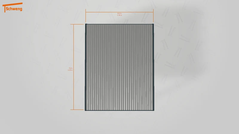 #DE Schweng Flachdachcarport C600 (ID pbpn47)