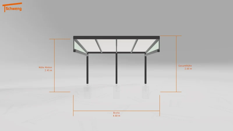 #DE Schweng Terrassenüberdachung S350 (ID 85p4xm)