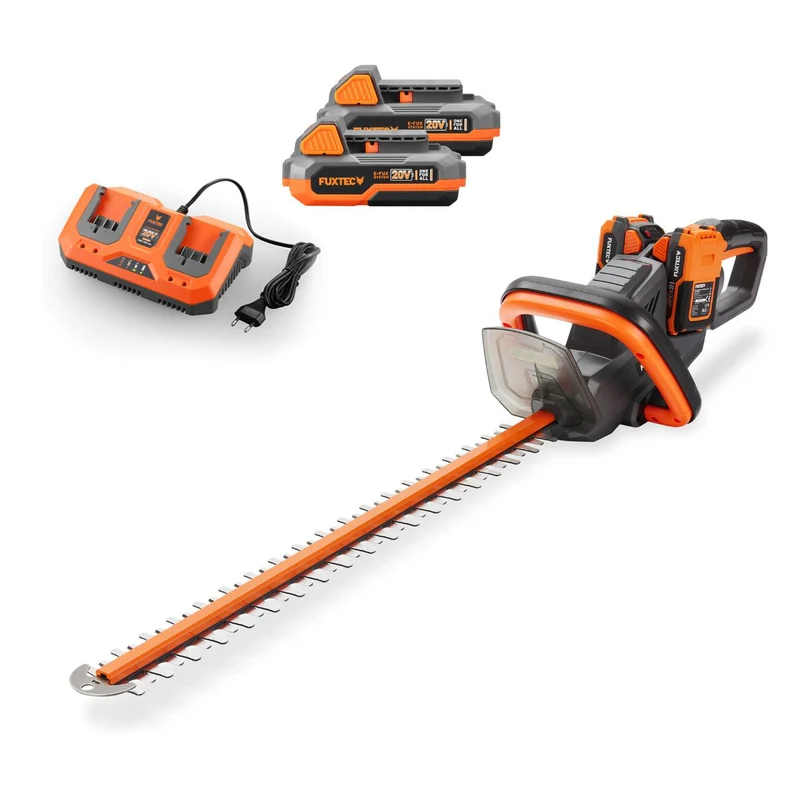 B-WARE 40V Akku Heckenschere FX-E2HSSET inkl. Akku und Ladegerät