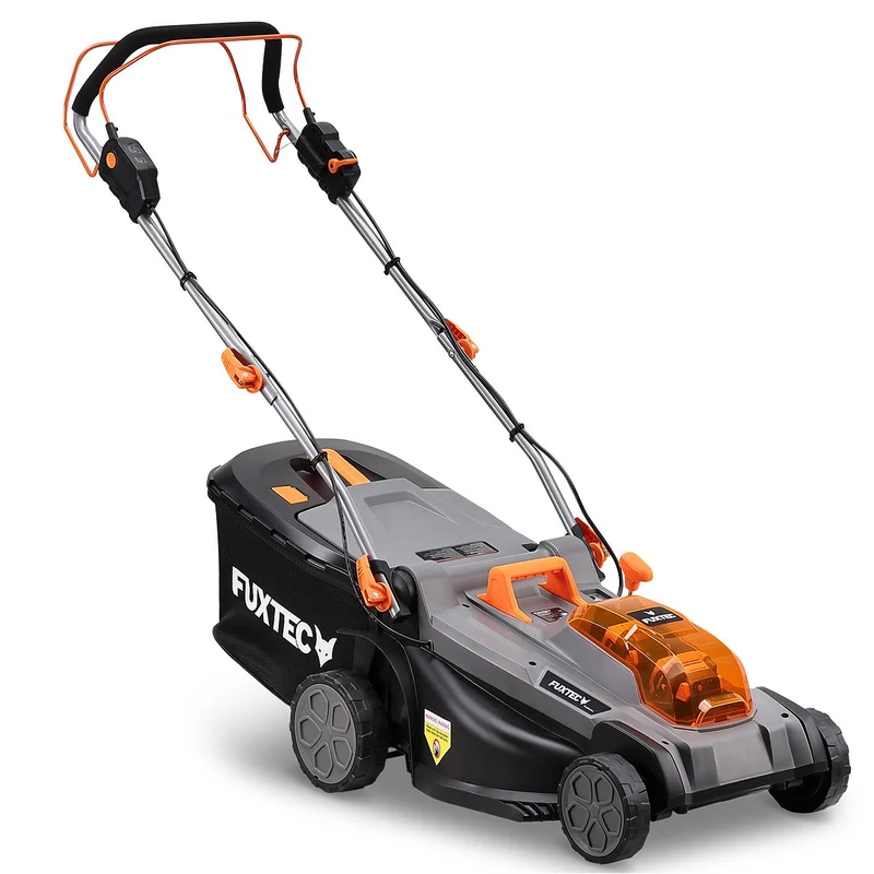 B-WARE Akku Rasenmäher FX-E2RM43PRO Set mit flexiblem Antrieb