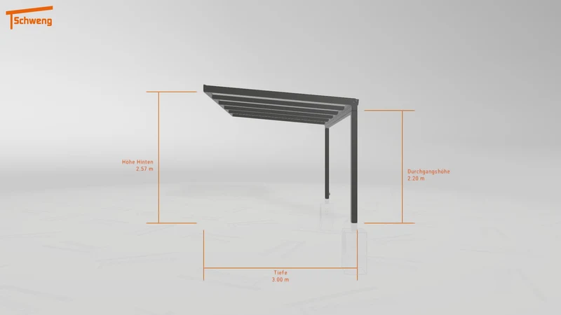 #DE Schweng Terrassenüberdachung S350 (ID 5mzkmv)