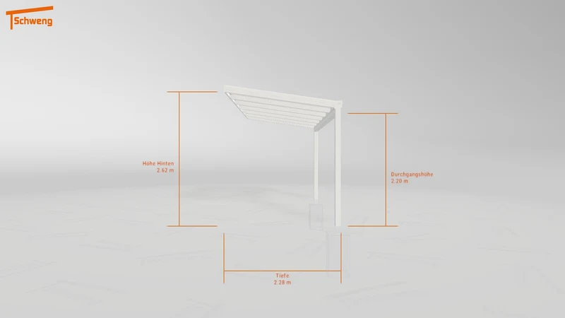 #DE Schweng Terrassenüberdachung S400 (ID g75xjd)