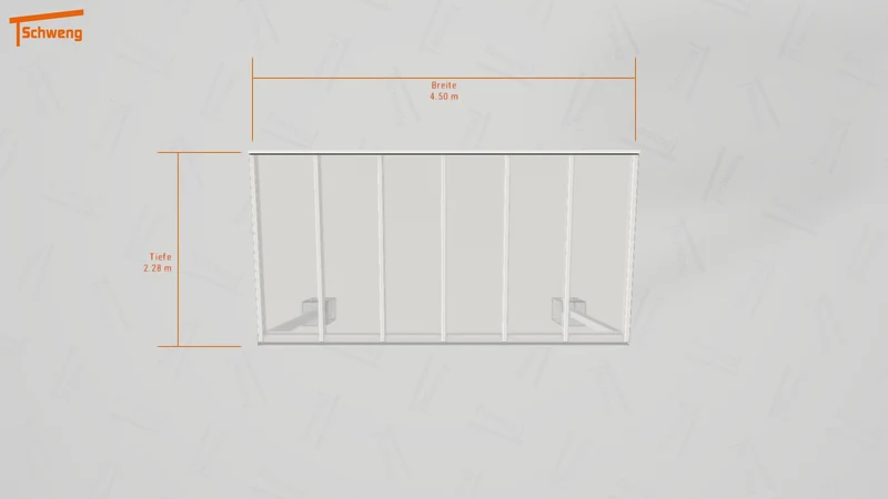 #DE Schweng Terrassenüberdachung S400 (ID g75xjd)