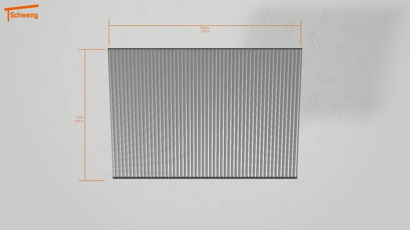 #AT Schweng Pultdachcarport S400 (ID v473yb)