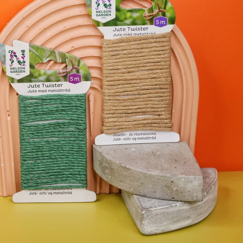 RANKHILFE - NELSONGARDEN BINDEDRAHT JUTE / 5.0m