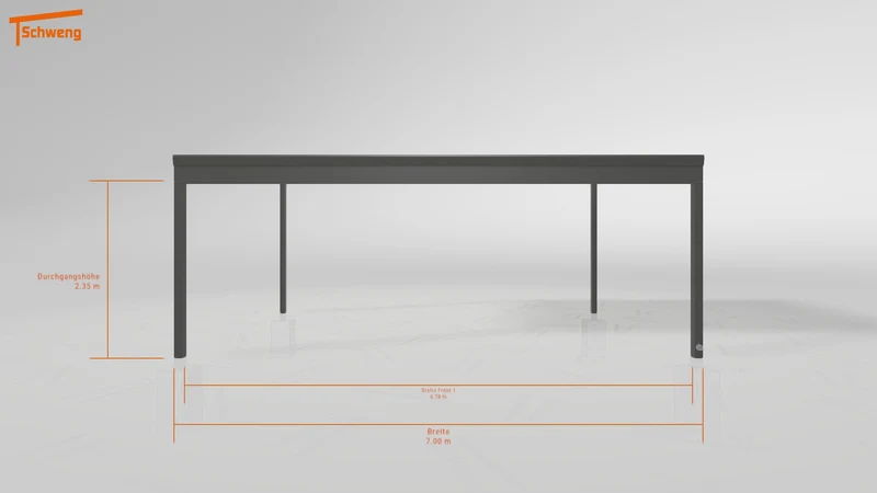 #AT Schweng Pultdachcarport S400 (ID 9wvbmv)