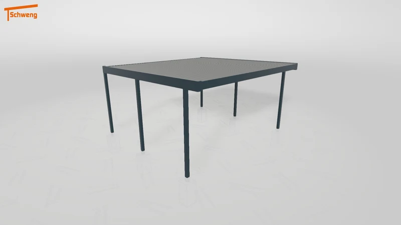 #DE Schweng Flachdachcarport C600+ (ID v47k37) #MTG