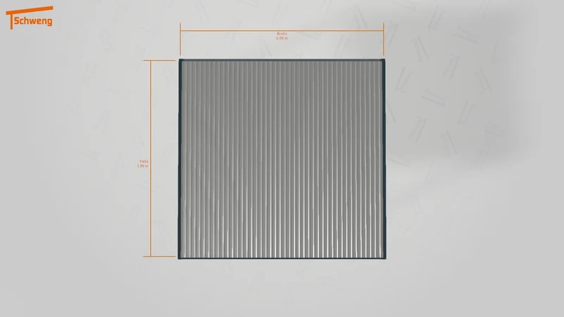 #DE Schweng Flachdachcarport C600+ (ID v47k37) #MTG
