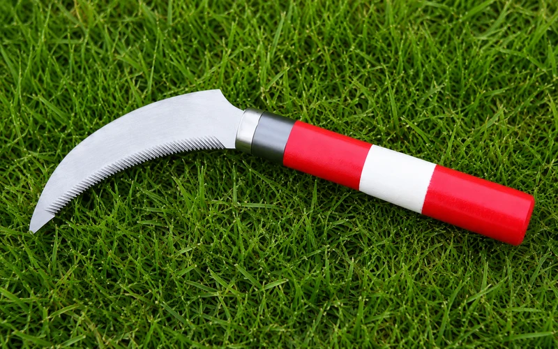 Rollrasen Messer mit hochwertiger Stahlklinge
